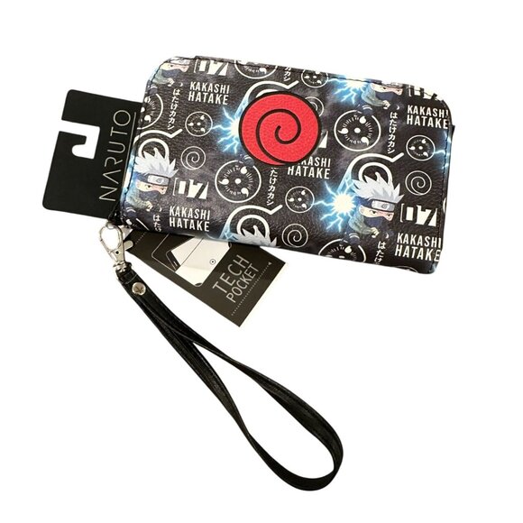 NARUTO Shippuden Tech Wristlet Clutch Wallet NEW - Picture 2 of 6